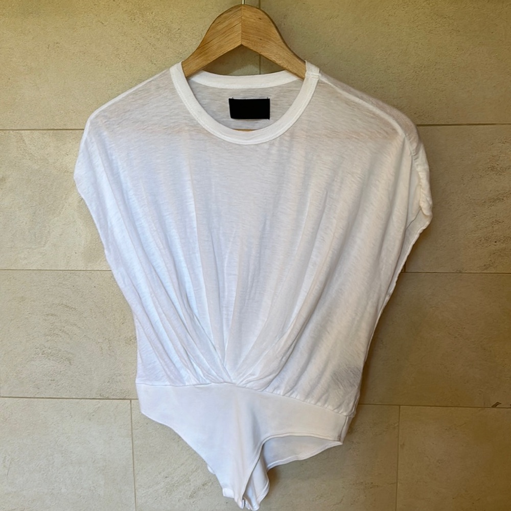 White bodysuit size small